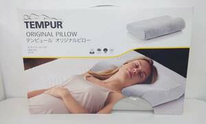 TEMPUR テンピュール オリジナル ネックピロー 低反発枕 M かため　グレー