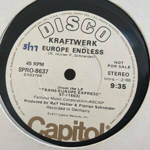 Kraftwerk - Europe Endless / Trans-Europe Express / Metal On Metal 12 INCH