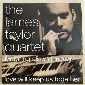 The James Taylor Quartet Featuring Alison Limerick - Love Will Keep Us Together 12 INCH