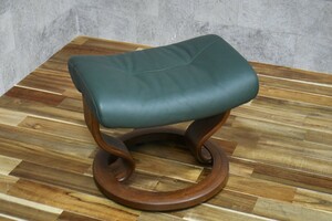 PB3KK156b エコーネス EKORNES ストレスレス Stressless オットマン スツール 本革 北欧 ノルウェー 足置き レザー 腰掛け椅子