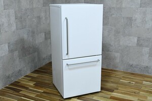 PB4BK28 無印良品 MUJI MJ-R16B ノンフロン冷蔵庫 右開き 157L 2021年製 2ドア 冷凍冷蔵庫 動作確認済