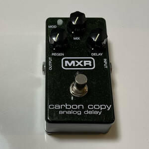 MXR carbon copy analog delay 半ジャンク カーボンコピー Jim Dunlop アナログディレイ 発振 tape echo テープエコー モジュレーション