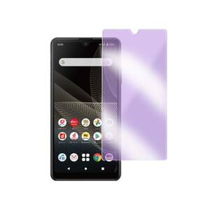 Xperia Ace III / Ace II 通用 ブルーライトカット 強化ガラス 液晶保護フィルム ガラスフィルム 耐指紋 撥油性 表面硬度