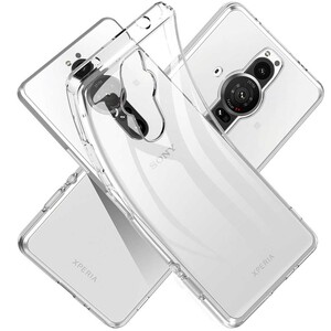 Xperia PRO-I XQ-BE42 ソフトケース TPU保護ケース・カバー 耐衝撃 クリアケース