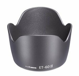 【送料無料】Canon レンズフード 互換品　ET-60 II 対応レンズ：EF 75-300MM F/4-5.6 III