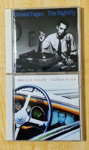 ドナルド・フェイゲン／アルバム2セット[ナイトフライ]国内盤 [KAMAKIRIAD]国内盤