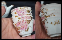 京焼　桜　茶器　煎茶道具　小ぶり　急須　煎茶_画像7