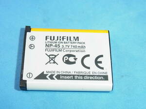 FUJI FILM 純正バッテリー NP-45 １個 管理554