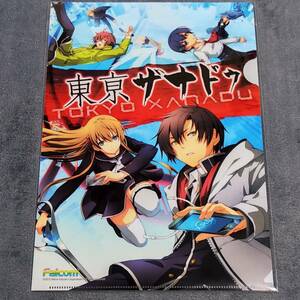 ☆クリアファイル☆ 東亰ザナドゥ ファルコム　Falcom　英雄伝説　特典　非売品 /ga121