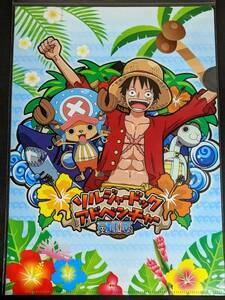 ☆クリアファイル☆ ONE PIECE ワンピース 尾田栄一郎　ソルジャードックアドベンチャー　J-WORLD 限定　ルフィ　チョッパー /gf87