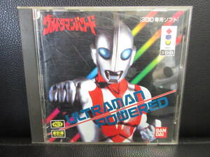 《ゲーム》ソフト 「3DO：ウルトラマンパワード」 動作未確認 円谷・バンダイ 特撮ヒーロー レトロゲームソフト