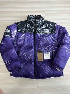 極美品 1回短時間着用 23SS Supreme The North Face Trompe L’oeil Printed Nuptse Jacket シュプリーム ノースフェイス ヌプシ XL