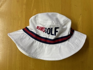 中古品　BEAMS GOLF× IMPERIAL /リボン ハット