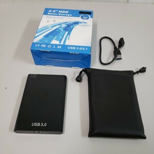 602y1407★AAXK外付けHDD 小型 USB3.0用 耐衝撃 2TB 超高速ポータブルハードディスク コンパクト