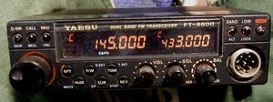  YAESU ヤエス FT-4600 144MHz/433MHz デュアルバンドモービル機