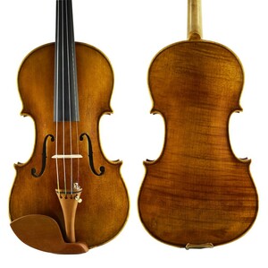 amati model old material . made violin One-piece back Brown B