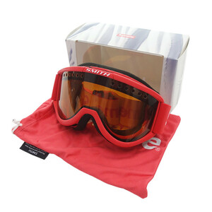 SUPREME Smith Goggle ゴーグル レッド ユニセックス-