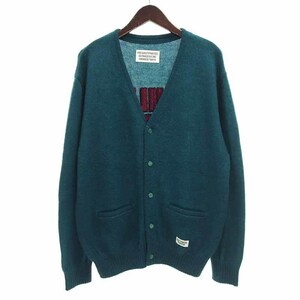 【特別価格】WACKOMARIA MOHAIR CARDIGAN GUILTY PARTIES モヘアカーディガン グリーン メンズL