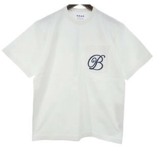 BlackEyePatch 22AW B Emblem Script Pocket Tee 半袖 Tシャツ ホワイト メンズM