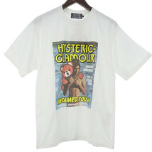 HYSTERIC GLAMOUR SPECIAL TIME 半袖 プリント Tシャツ ホワイト メンズ0_画像1