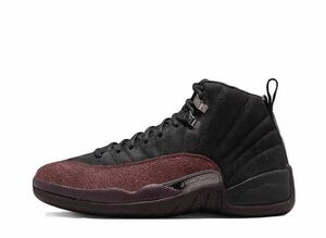 A Ma Manire Nike WMNS Air Jordan 12 &quot;Black and Burgundy Crush&quot; 26cm DV6989-001