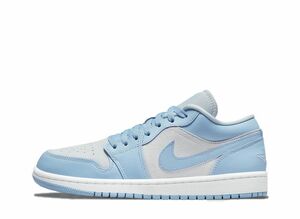 Nike WMNS Air Jordan 1 Low "Football Grey/Aluminum/White" 25cm DC0774-050