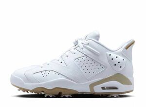 Nike Air Jordan 6 Low Golf "White/Khaki" 27.5cm DV1376-100