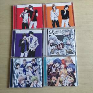 CD　うたの☆プリンスさまっ♪ マジLOVEレジェンドスター／６枚／デュエットアイドルソング　QUARTET NIGHT /QUARTET NIGHT /ST☆RISH 