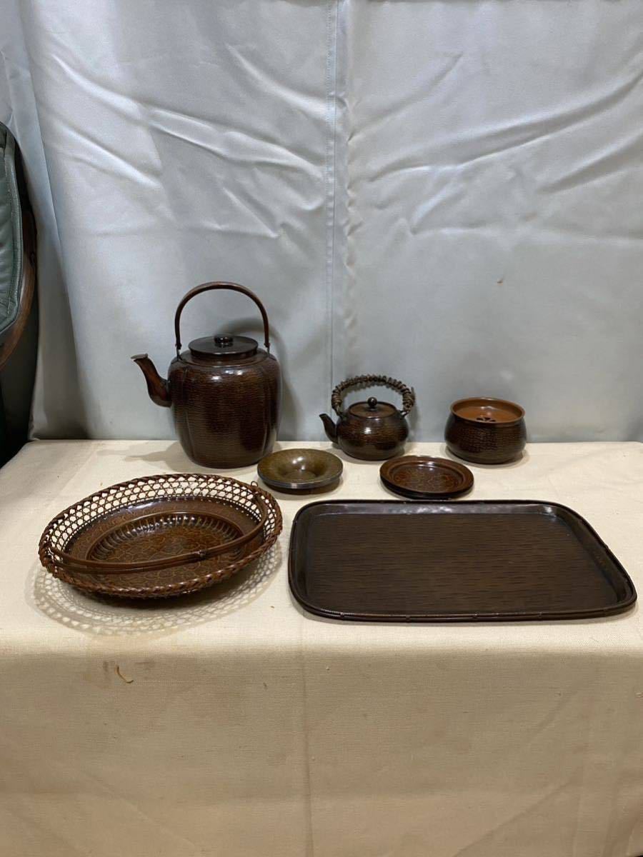 ♥昭和レトロ 銅製 煎茶盆 煎茶道具 アンティーク 2025年最新】Yahoo!オークション -煎茶盆 銅製の中古品・新品