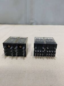 ＜OMRON＞＜MY2N・24VDC/MY4N・24VDC＞＜パワーリレー＞＜保管品＞(4143b)