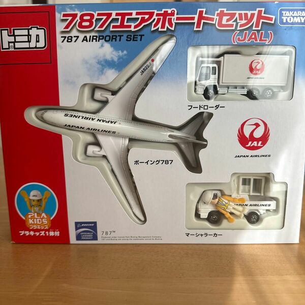 787エアポートセット（JAL） （ノンスケール トミカギフト 395683）