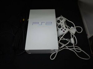 ホワイトモデル　プレイステーション２　PS2　SCPH-50000　コントローラー、AVコード付き