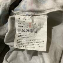 D ☆ 高級ラグジュアリー服 '日本製' COMME des GARCONS コムデギャルソン OQ-T001 AD2016 半袖 デザイン ロゴ Tシャツ size:XL トップス_画像5