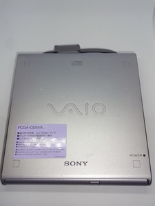 SONY 外付けCDドライブ PCGA-CD51/A PCカード接続 VAIO 中古動作品　①