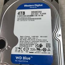 Western Digital ウエスタンデジタル WD Blue 内蔵 HDD ハードディスク 4TB　3.5インチ SATA 5400rpm　WD40EZAX_画像2