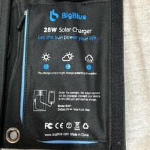 BigBlue 28W ソーラーチャージャー B401ソーラー充電器ソーラーチャージャー 折り畳み式_画像9