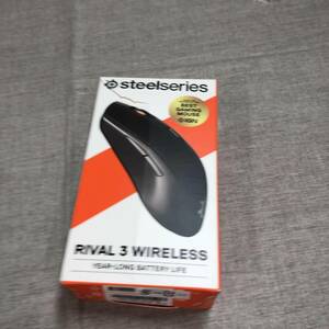 SteelSeries ゲーミングマウス 無線 ワイヤレス 2.4Ghz/Bluetooth対応 低遅延 Rival 3 Wireless 62521