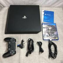 PlayStation 4 Pro ジェット・ブラック 1TB (CUH-7200BB01)_画像2