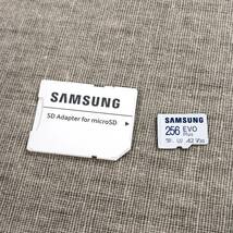 サムスン(SAMSUNG) microSDカード 256GB EVO Plus microSDXC UHS-I U3 A2 V30_画像1