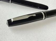 1円～ 万年筆 2本 セーラー (サカタセイサクショ) ３Ｓ インク止め式 現状渡し アンティーク品 sailor fountainpen_画像9