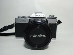 京都６★ MINOLTA ミノルタ XD 一眼レフカメラ MD ROKKOR 50mm 1:1.4 動作未確認