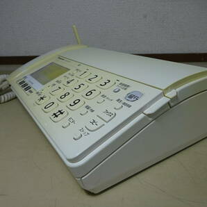 京都10☆パナソニック Panasonic KX-PZ210-W FAX 電話機 おたっくす 親機のみ 初期化済 現状の画像7