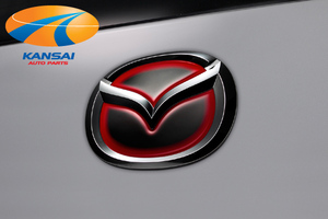 SilkBlaze silk Blaze Mazda heat red emblem seat [ black base ] M01 Demio CX-3 Atenza Sport Wagon etc. 