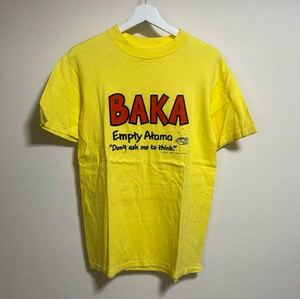 80s SANSEI CREATIONS BAKA Tシャツ マニア必着 vintage Hanes