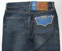 定価10000 新品 リーバイス 04511-2864 W32 L32 Slim FIT KAMET Peak 511 LEVIS ☆_画像2