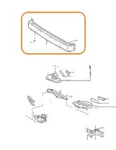 トヨタ ランドクルーザープラド 78 78プラド 71プラド KZJ71/78 新品 純正 フロント バンパー メッキ 流用 LXパンパー フェース T0494-2_画像2