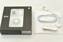 [ジャンク] apple iPod 60GB MA003J/A ホワイト [ライン抜け/スピーカー難あり][9537]_画像7