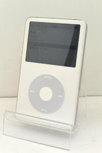 [ジャンク] apple iPod 60GB MA003J/A ホワイト [ライン抜け/スピーカー難あり][9537]