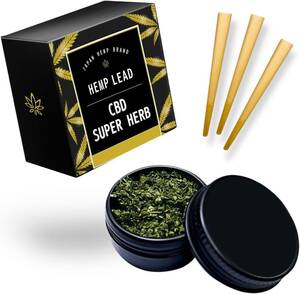 ★HEMP LEAD★高濃度 CBD ハーブ★1500mg 3g★パープルオージークッシュ★オーガニックモリンガ★定価￥5,500★