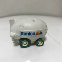 ■当時物 チョロQ風 コニカ Konica ミニカーおもちゃ 当時物■おまけ食玩消しゴム昔レトロ昭和グリコ古い当時_画像2